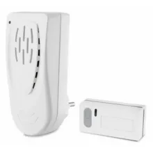 ELEKTROBOCK zvonek bezdrátový BZ912 1xpřij./1xtlač. 100m/zas. ;obousměr.