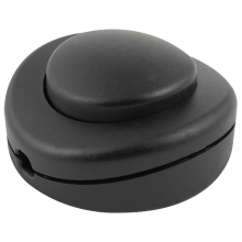 ELEMAN nožní plastový vypínač 350/VP/T ;černá