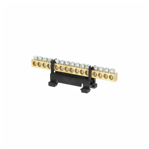 ELEMAN nulový můstek 15-pól 15x16mm ;černá