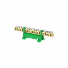 ELEMAN nulový můstek 15-pól ; zelená