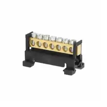 ELEMAN nulový můstek 7-pól 7x16mm;černá