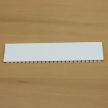 ELEMAN záslepka -příslušenství rozvodnice modulů plastová bílá 1ks=12Mod