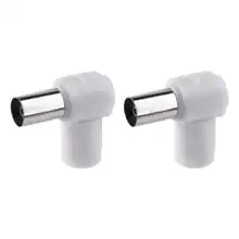 EMOS anténní konektor IEC zásuvka kabelová úhlová A 224 F BL2 Kód:K1851.2