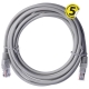 EMOS kabel LAN datový UTP CAT5E 3m Kód:S9124