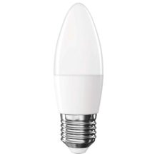 EMOS LED candle BASIC B35 5.5W/40W E27 3000K 470lm NonDim opál