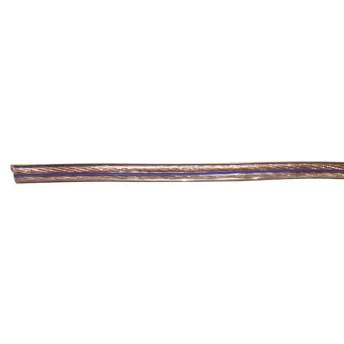 EMOS nestíněná dvojlinka CYH 2x0.75mm (O) ;průhledná/červená 100m