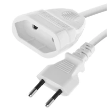 EMOS přívod.prodluž 1-zás. 5m 230V/2.5A max. H03VVH-F 2x0.75mm Kód:P01305