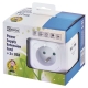 EMOS prodlužovací přívod. 4-zás. +2xUSB 1.9m P04119U 250V/10A max.H05VV-F3Gx1mm