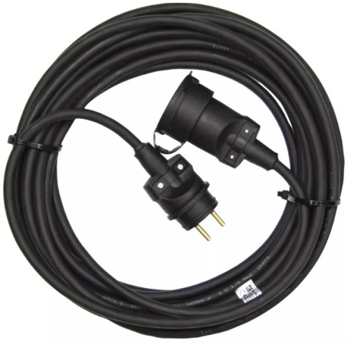 EMOS prodlužovák 1faz. 3x1.5mm 20m Kód:PM0503 / černý, guma /