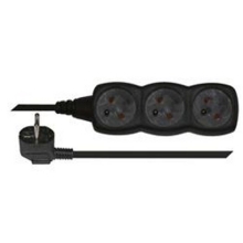 EMOS prodlužovák 3-zás. 1.5m HE0311 ČERNÁ Kód:PC0311