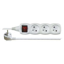 EMOS prodlužovák 3-zás. 5m s vypín.P1315C 250V/10A H05VV-F3Gx1mm