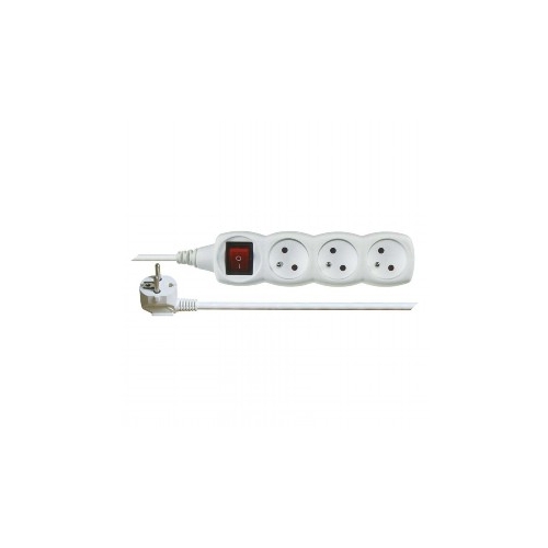 EMOS prodlužovák 3-zás. 5m s vypín.P1315R 250V/16A max.H05VV-F3Gx1.5mm