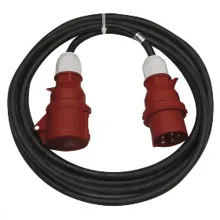 EMOS prodlužovák 3faz. 5x16A 25m guma Kód:PM0905