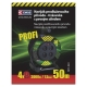 EMOS prodlužovák na bubnu 4-zásuvkový 50m PVC pev.střed. NFH-049 3Gx1.5mm