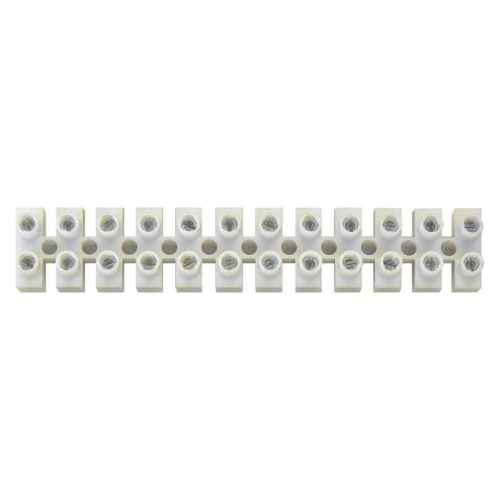 EMOS řadová svorkovnice KL3 12x16mm ;bílá