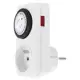 EMOS spínací adaptér mechanická 230 V/16 A max 15FD/3A Kód:P5504