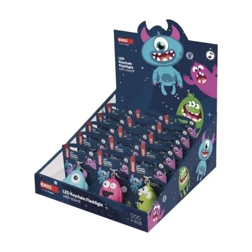 EMOS svítilna přívěšek 3xLR54 5lm/-m IPXX ; příšerky disp.box18