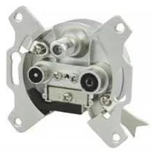 EMOS Účastnická zásuvka EU3407 průběžná Kód:J0260