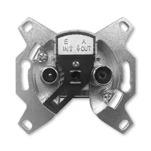 EMOS Účastnická zásuvka TV+R EU 3614 průběžná Kód:J0222