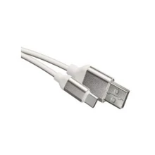 EMOS USB kabel 2.0 A/M - USB C/M 1m bílý Kód:SM7025W