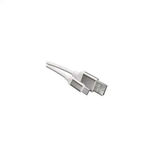 EMOS USB kabel 2.0 A/M - USB C/M 1m bílý Kód:SM7025W