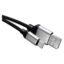 EMOS USB kabel 2.0 A/M - USB C/M 1m černá Kód:SM7025BL