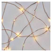 EMOS ván.osvětlení. 20LED XMAS NANO IP20 2AA T WW Kód:D3AW07