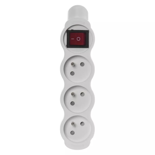 EMOS zásuvka pro pohyblivý přívod 3-nás.0m s vypín. 250V/16A max Kód:P1300N