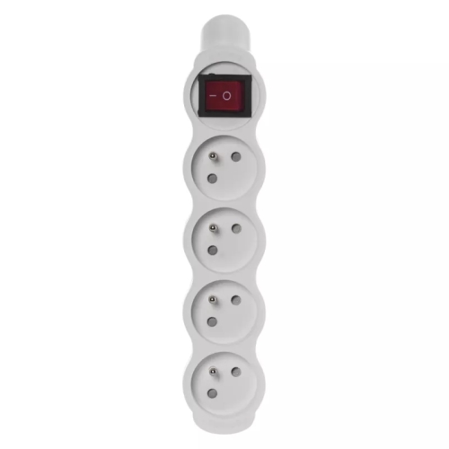 EMOS zásuvka pro pohyblivý přívod 4-nás.0m s vypín. 250V/16A max Kód:P1400N
