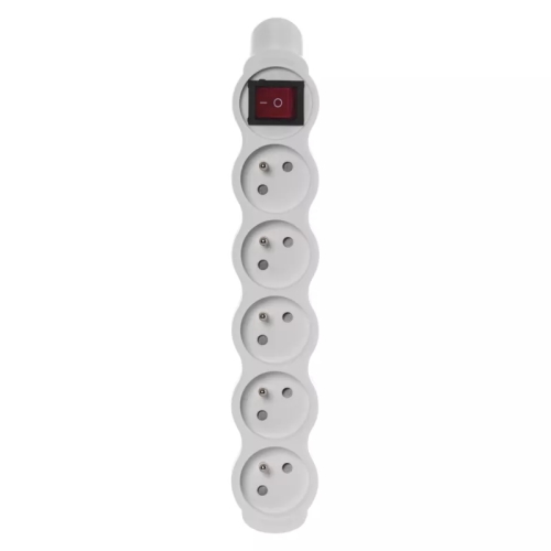 EMOS zásuvka pro pohyblivý přívod 5-nás.0m s vypín. 250V/16A max Kód:P1500N