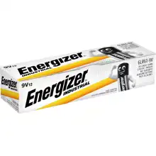 ENERGIZER baterie alkalicka INDUSTRIAL 9V/6LR61 ;12-Pack