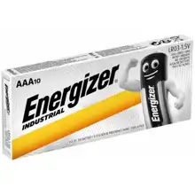 ENERGIZER baterie alkalická INDUSTRIAL AAA/LR03 ;10-Pack