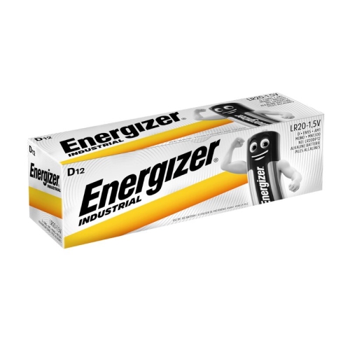 ENERGIZER baterie alkalická INDUSTRIAL D/LR20 ;12-Pack