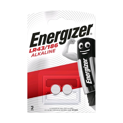 ENERGIZER baterie alkalická knoflíková LR43/186 ;BL2