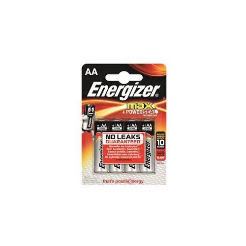 ENERGIZER baterie alkalická MAX AA/LR6 ;BL4