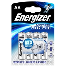 ENERGIZER baterie lithiová ULTIMATE.LITHIUM AA/FR6/L91 ; BL4