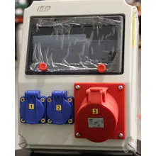 EROCOMM zásuvková rozvodnice 16/5 + 2x 16/1 vč.chrániče Z52.210DZ