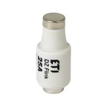 ETI keramická pojistka DII-25A normální 500V žlutá