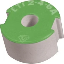 ETI keramická pojistka - dotek DII-6A hnědá