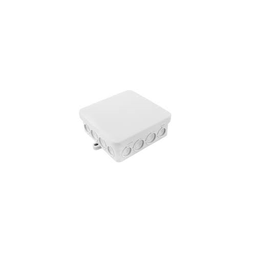 FAMATEL krabice na omítku K16 100x100x40mm IP55 ;šedá naklap.víko