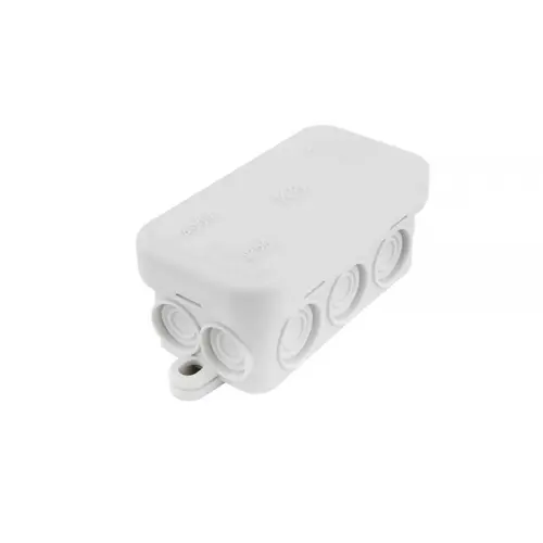 FAMATEL krabice na omítku K6 80x43x36mm IP55 ;šedá naklap.víko