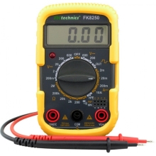 FK-technics multimetr digitální FK8250 ; žlutá