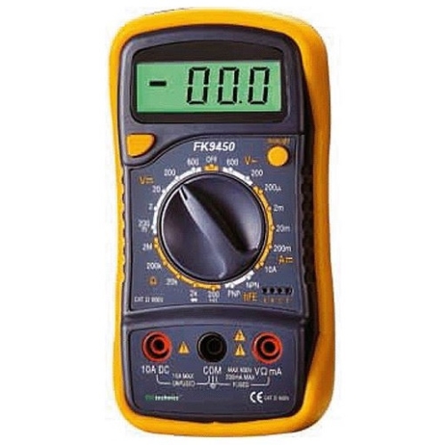 FK-technics multimetr digitální FK9450 ; žlutá