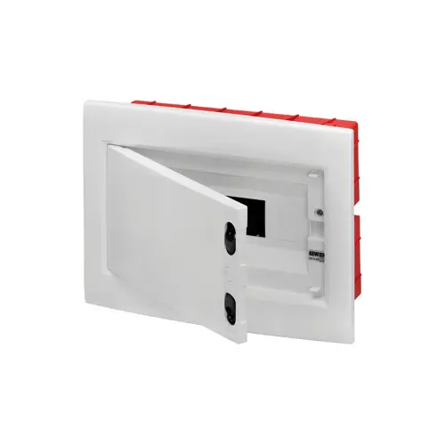 GEWISS rozvodnice pod omítku GW40885BS 12mod. IP40 plná dvířka bílá
