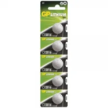 GP baterie lithiová-knoflík. 3V/80mAh CR2016