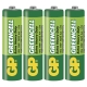 GP baterie zinko-chlorid. GREENCELL AA/R6/15G ;4-shrink