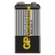 GP baterie zinko-uhlik. SUPERCELL 9V/6F22/1604S ;1-shrink