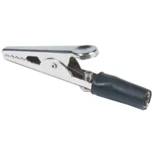 HADEX krokosvorka.pro.banánek izolovaná černá.l=55mm