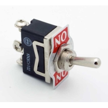 HADEX páčkový přepínač KN3(C)-102P, ON-ON 1pol.250V/10A