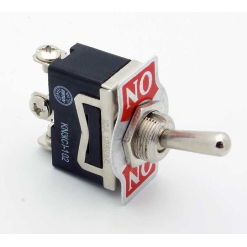 HADEX páčkový přepínač KN3(C)-102P, ON-ON 1pol.250V/10A